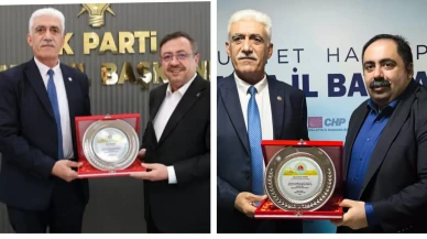 CHP’ye dert yandılar Ak Partiye plaket verdiler ! Bu da oldu!