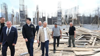 Vali Seddar Yavuz’undan Doğanşehir’e hizmet için çıkartma yaptı