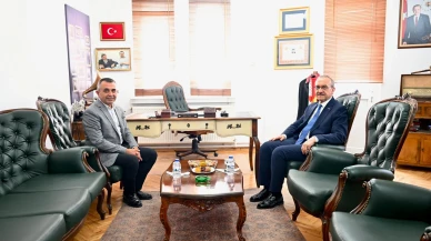 Kayıp Vekil nihayet Valiyi ziyaret edip Malatya'yı konuştu!