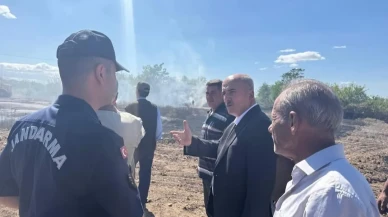 Kale'de korkutan yangın! Bu kez kayısı ağaçları  yandı!