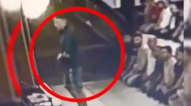 Malatya’da Camiye şapka ve şortla girip  mihrapta namazla dalga geçti