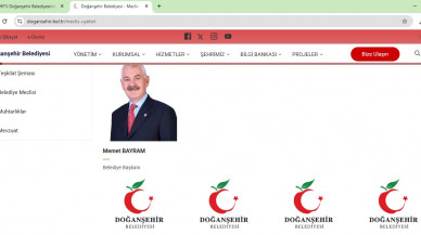 DOĞANŞEHİR'DE TÜRK BAYRAKLI ELMALI LOGO