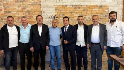 Ak Parti İl Başkanı Ali Bakan bu kez de Selahattin Alpay ile buluştu!