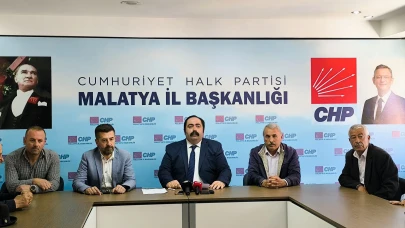CHP İL BAŞKANI “MALATYA’DA TARIM FELÇ ÜRETİCİ YIKILMIŞTIR”