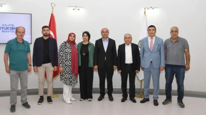 Malatya'da Basın mensuplarından Başkan Sami Er’e ziyaret