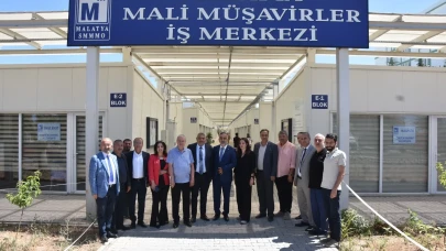 Mali Müşavirlere destek sözünü yeniledi.