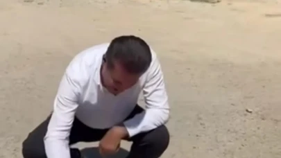 Mustafa Sarıgül Malatya'da asfaltta yumurta pişirdi!