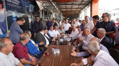 CHP Genel Başkanı Özgür Özel geçmiş olsun için Malatya’da!