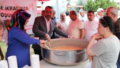 Yeniden Refah Partisi’nden Polislere Aşure İkramı!