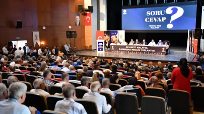 AKP Malatya’da gövde gösterisi yaptı! Allahu Ekber sesleri yükseldi!