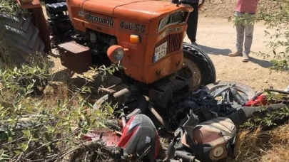 Motosikletli genci ambulans helikopter de kurtaramadı!