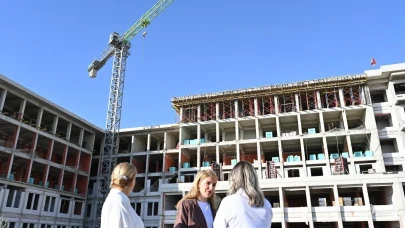 Ölmeztoprak Adliye binasında incelemelerde bulundu!