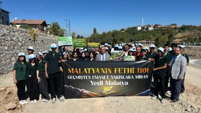 Battalgazi'de Malatya’nın Fethinde 1101 fidan dikim!
