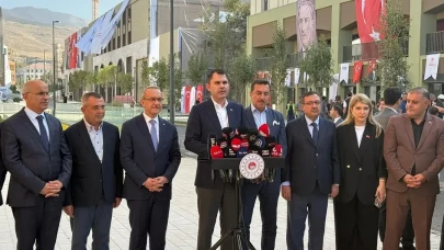 Murat Kurum Malatya’da: “453 Bin Yuvanın Yüzde 70’ini Tamamladık”