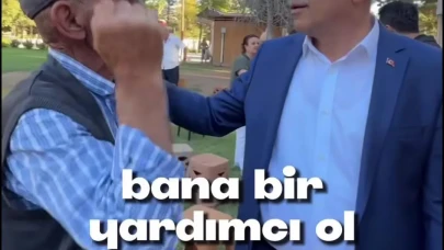 Başkan Sami Er'in yaşlı adamı itmesi büyük tepki aldı!