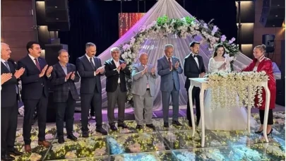 Milletvekili Tüfenkçi Vali’nin düğününde şahitlik yaptı!