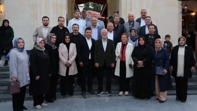 Ak Partili siyasetçiler ve bürokratlar Darende’de Bir araya geldiler!