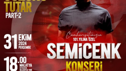 AĞBABA YİNE SÖZÜNDE DURDU             SEMİCENK 31 EKİM'DE MALATYA'DA