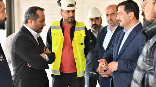 Milletvekili Babacan boş durmadı: Fuardan şantiye alanına!