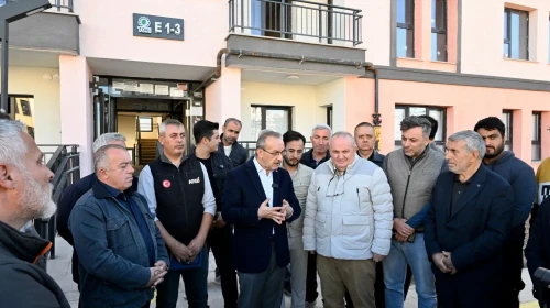 Vali Serddar Yavuz TOKİ gezisinde müdürleri yüzleştirdi!