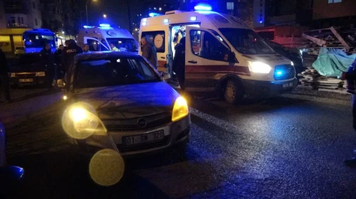 Malatya’da göreve giden polisler kaza yaptı! Ölümden döndü!