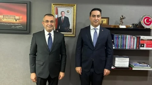 Başkan İlçe sorunları için Ankara’ya gitti! Çözüm aradı!