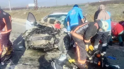 Malatya'da korkunç kaza! Aynı aileden 3 kişi can verdi!