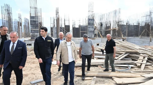 Vali Seddar Yavuz’undan Doğanşehir’e hizmet için çıkartma yaptı