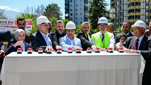 MALATYA’NIN İLK TAZİYEEVİ TEMELİ YEŞİLYURT’TA ATILDI