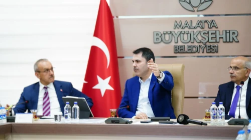 BAKAN MURAT KURUM MEMLEKETİ MALATYA’DA TEMASLARDA BULUNUYOR