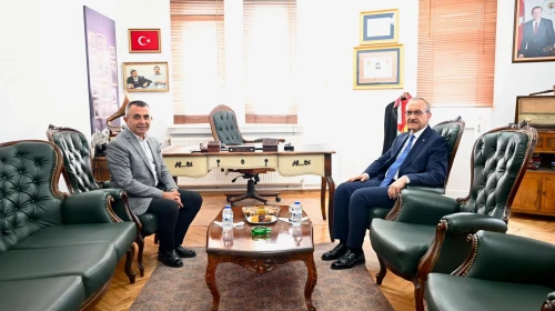 Kayıp Vekil nihayet Valiyi ziyaret edip Malatya'yı konuştu!