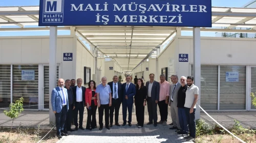Mali Müşavirlere destek sözünü yeniledi.