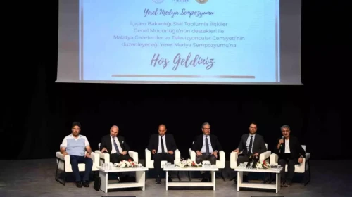 Malatya'da Sempozyumda bu kez medyanın geleceği konuşuldu!