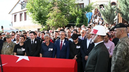 Malatya’nın ilk şehitti Pütürge’deki törenle defnedildi!