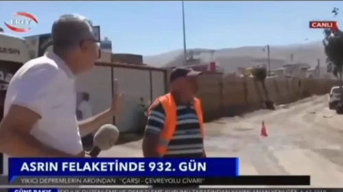 Malatya’da gazeteciye canlı yayında skandal engelleme!