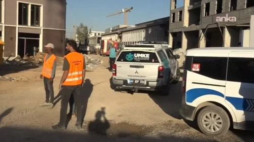 Malatya'da göçük altında kalan işçi kurtarılamadı !