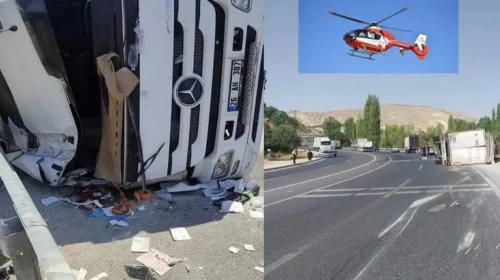 Ambulans helikopter yetişti ama ölümden kurtulamadı!
