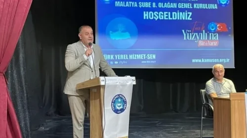 MHP'li İl Başkanı Gök Sendikanın kongresine katıldı!