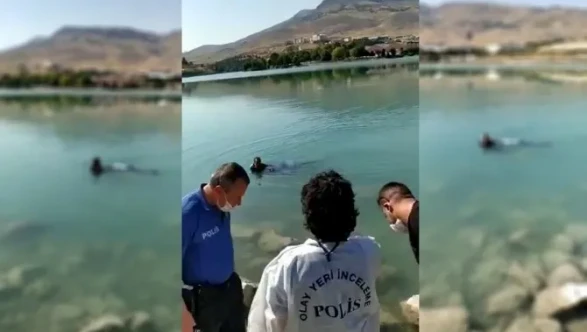 Orduzu'da göletteki kadın cesetti öğrencileri korkuttu!