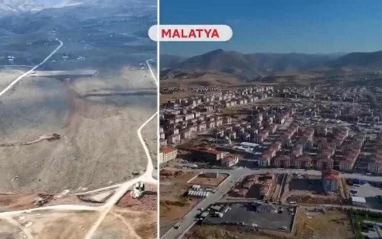 “Muhteşem bir değişim ve dönüşüm… Malatya yeniden doğuyor”