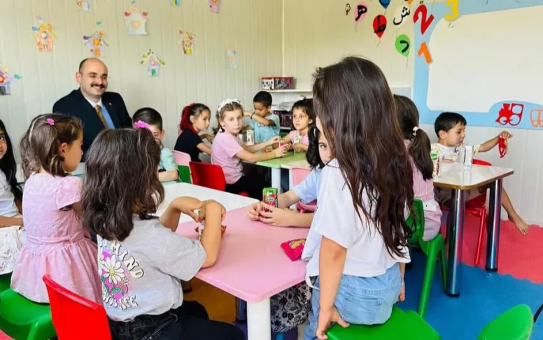 Gülen gözleri umut veren sözleri ile Doğanşehir’de bir Kaymakam!