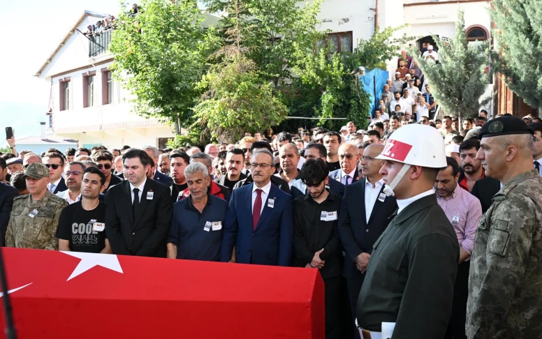 Malatya’nın ilk şehitti Pütürge’deki törenle defnedildi!
