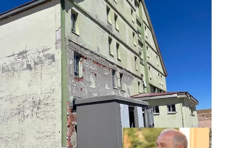 Yama Dağı Kayak Merkezi 14 yıldır çürümeye terk edildi!