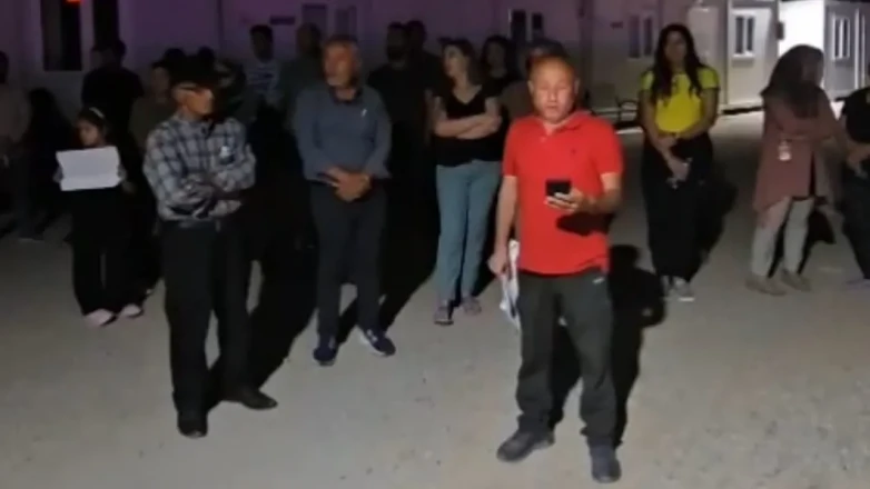 Malatya’da şimdi de Konteyner kentlerde eylemler başladı