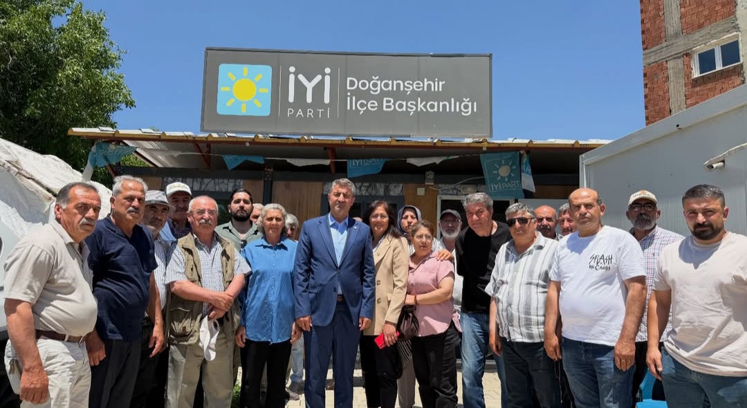 Doğanşehir’e İYİ Parti Çıkarması: Yıldız Teşkilatla Buluştu