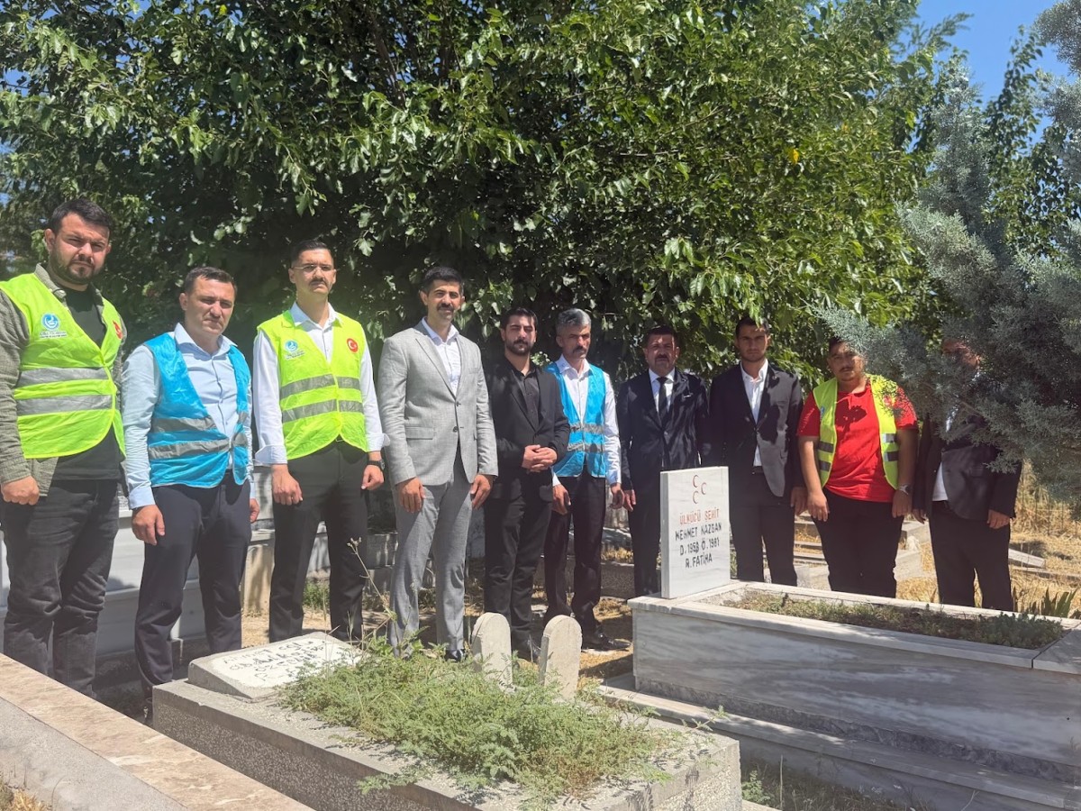 Malatya Ülkü Ocakları'ndan şehitlere ahde vefa!