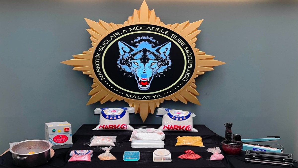 Malatya Polisinden Rekor Uyuşturucu Operasyonu!