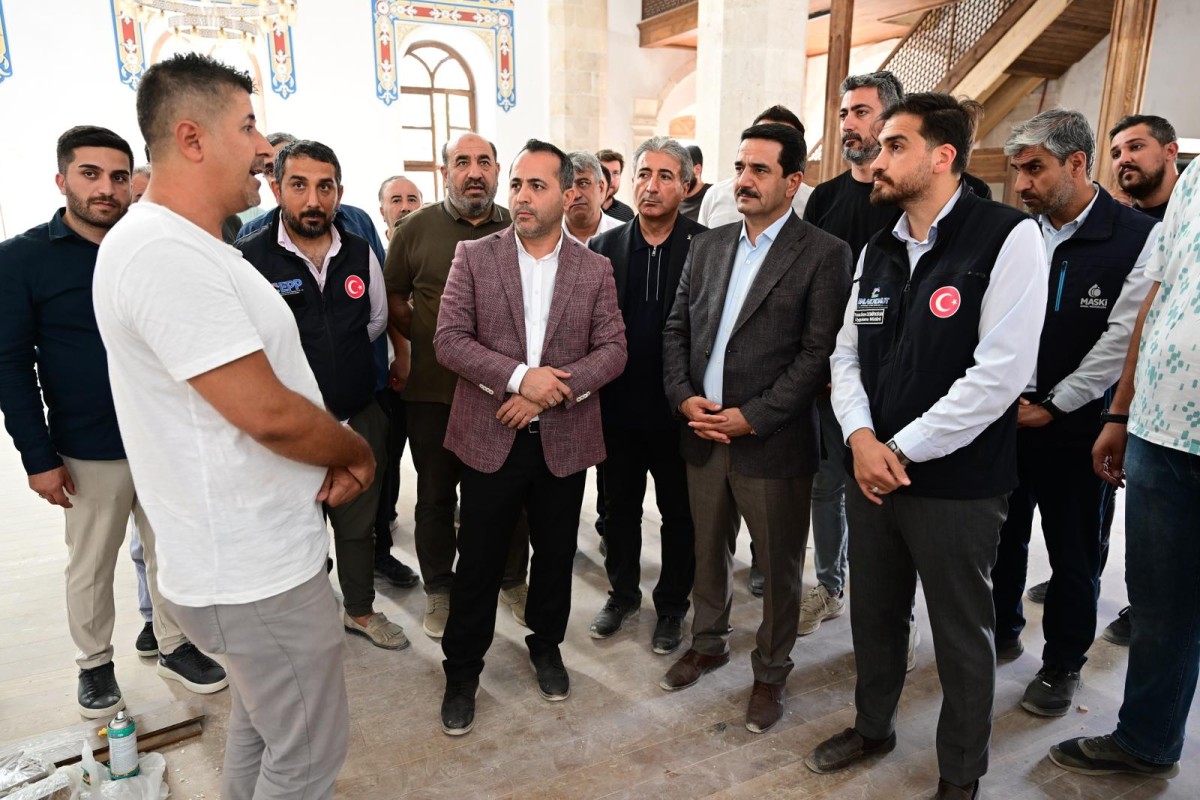 Başkan Taşkın: “Eylül Ayı Bitmeden Camimizi Açmayı Planlıyoruz”