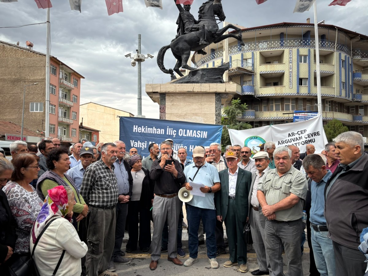 Hekimhan’da maden gerilimi! Köylüler isyanda!
