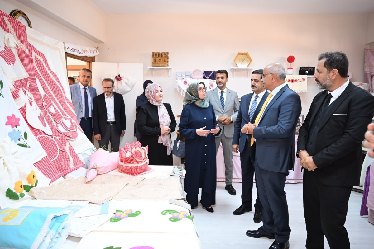 Başkan Er: “Üreten kadınlarımız için çarşı oluşturacağız”